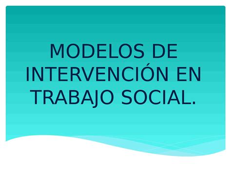 Modelo De Intervencion Cognitivo Conductual En Trabajo Social Hot Sex