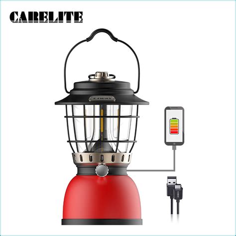 China Retro Outdoor Rechargeable LED Tent Campground Lantern