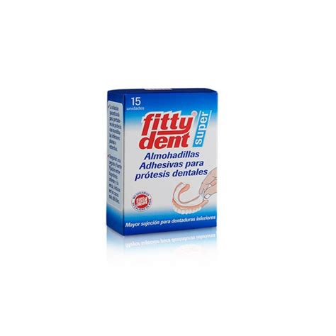 Comprar Fittydent Almohadillas Adhesivas Pr Tesis Dentales A Precio Online