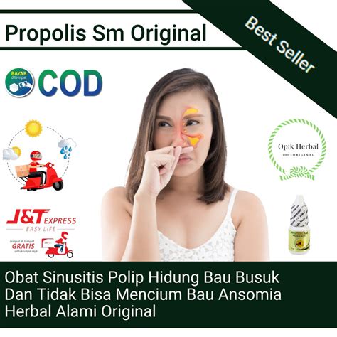 Jual Obat Herbal Sinusitis Polip Hidung Dan Ansomia Tidak Bisa Mencium