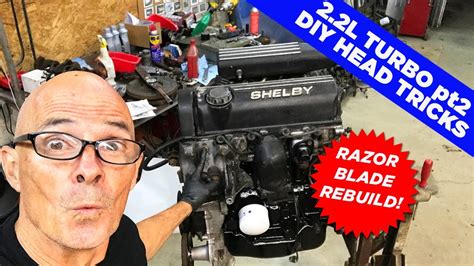 How To Razor Blade Rebuild L Turbo Heads Diy Valve Job Diy