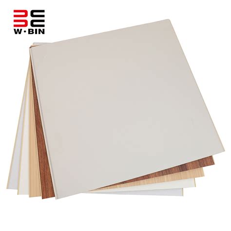 Wangbin Fireproof PVC WPC Building Material Composite Wall Panel