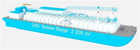 Lng Barge Conrad To Build Historic First