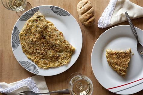 Tortilla De Verduras Pi Ones Y Queso Fresco