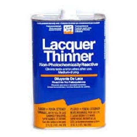 lacquers lacquer thinner packaging type   litre