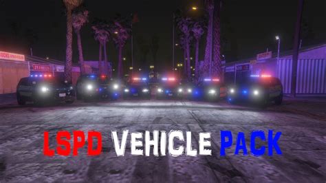 Grand Theft Auto 5 LSPDFR Patrol LSPD Vehicle Pack Showcase YouTube