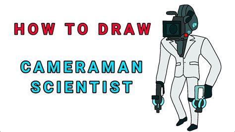 How To Draw Cameraman Scientist With Anti Parasite Gun Skibidi Toilet