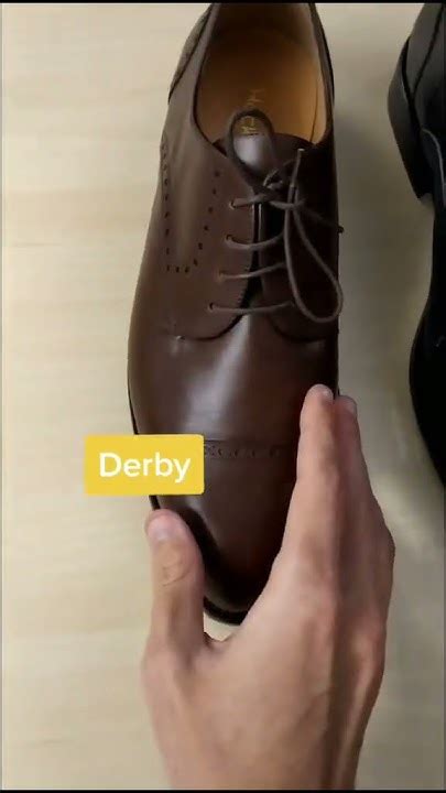 Oxford Vs Derby Shoes What Is The Difference Youtube