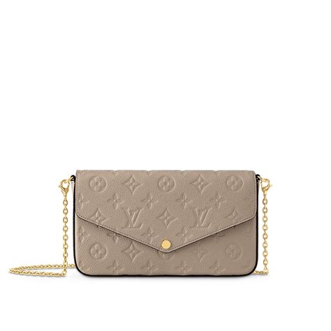 Félicie Pochette Monogram Empreinte Leather Women Small Leather Goods Louis Vuitton