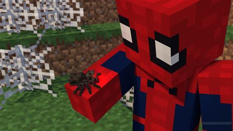 Como Virar O Homem Aranha No Minecraft Pe Sem Mod Youtube