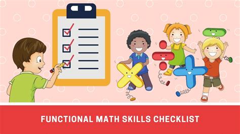 Printable Functional Math Checklist Pdf Included Number Dyslexia