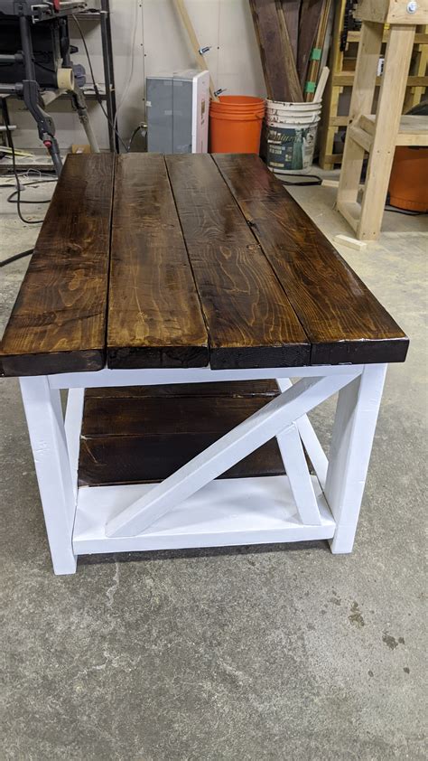 Rustic Farmhouse Coffee Table - Etsy