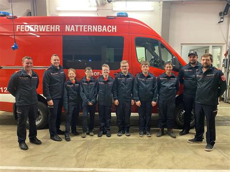 Erprobung Feuerwehrjugend Freiwillige Feuerwehr Natternbach