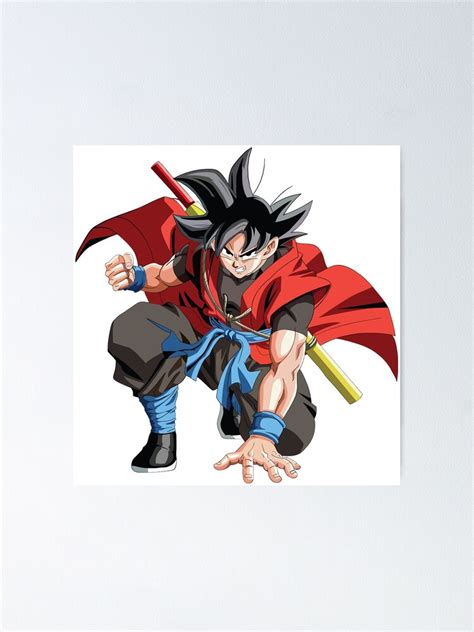 Goku Time Patrol Poster For Sale By Stephanieben Redbubble