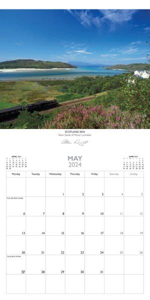 Zz Calendar Scotland Op Lyrical Scotland