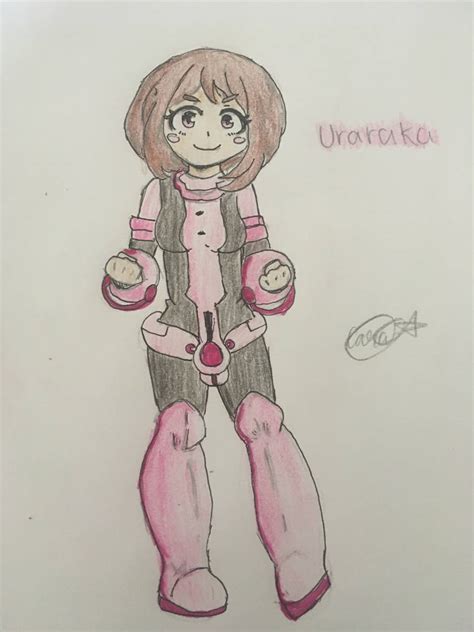 Uraraka fan art by AquaAnimeLover1828 on DeviantArt