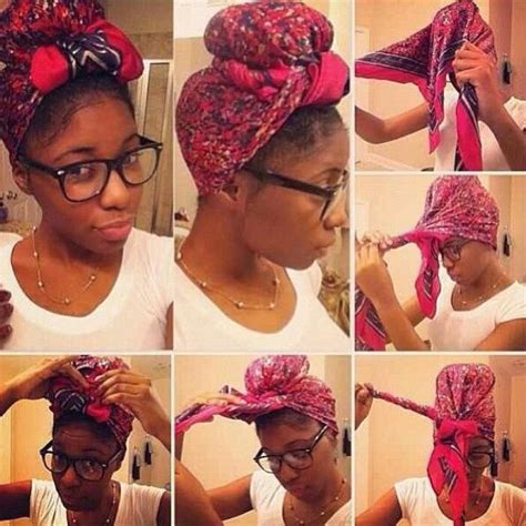 Complete Head Wrap Tutorial Natural Hair Styles Hair Wraps Scarf