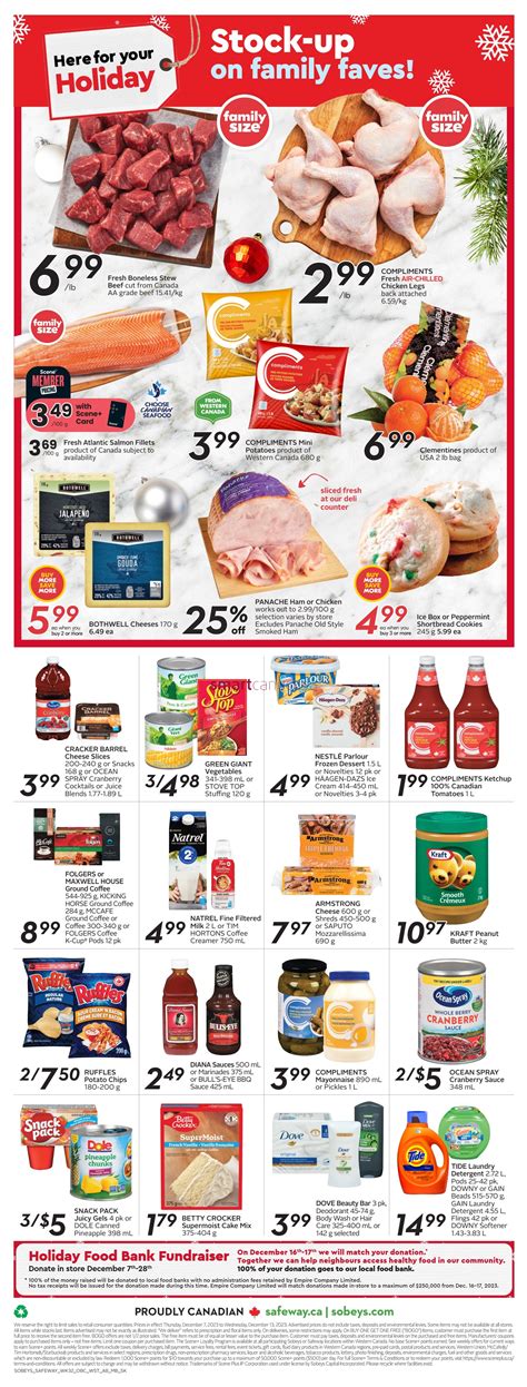 Sobeys Safeway Ab Sk Mb Flyer December To