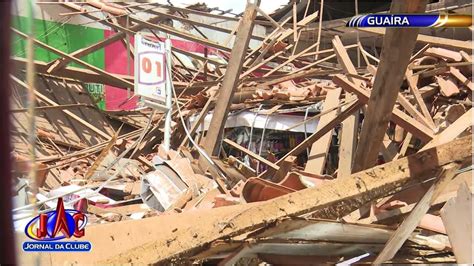 Telhado De Supermercado Desaba Em Gua Ra E Deixa Feridos Jornal Da