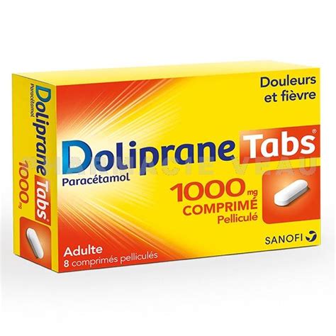 Doliprane Tabs Mg Comprim S Pharmacie Veau