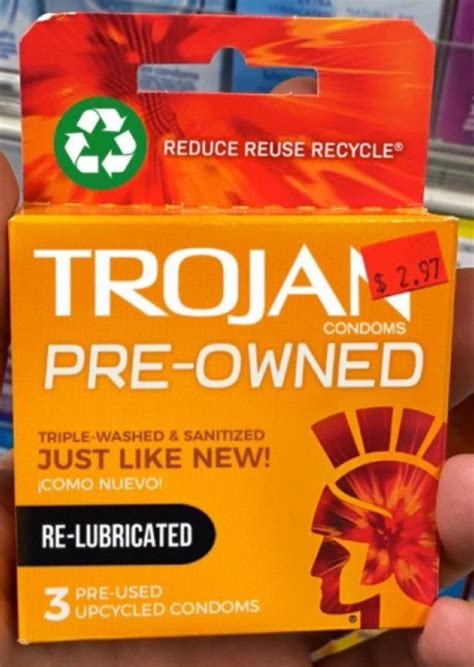 Trojan Pre Owned Condoms Robviousplant