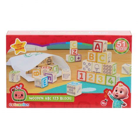 CoComelon Classic ABC Blocks - Just Play | Toys for Kids of All Ages