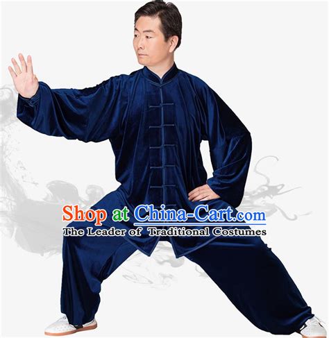 Chinese Kung Fu Plated Buttons Costume Traditional Martial Arts Kung