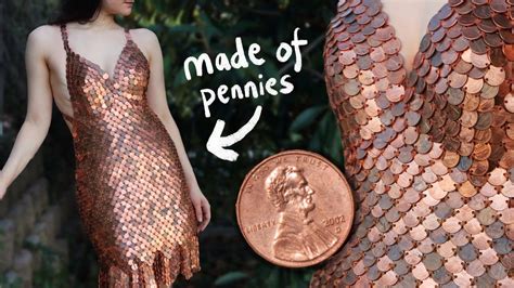 Making A Dress From Pennies