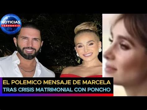 El POLÉMICO mensaje de Marcela Mistral tras la CRISIS matrimonial con