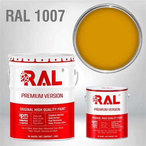 Ral 1007 Daffodil Yellow Ralvn Protective And Coatings