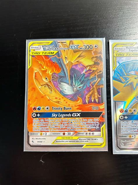 MOLTRES ZAPDOS ARTICUNO GX LOT TAG TEAM JAPANESE POKEMON NM EBay