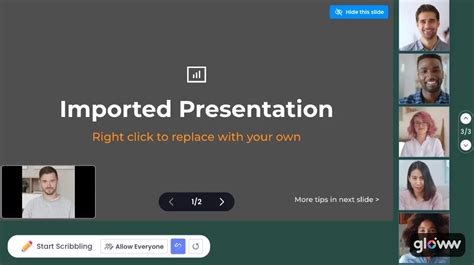 interactive   virtual templates gloww