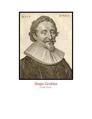 Grotius Slides Docx Hugo Grotius Life Grotius Was A