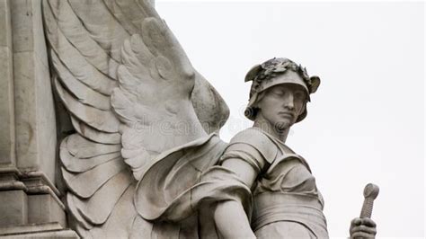 Statue Of Stone Angel Stock Photo Image Of Sword Victoria 105992706