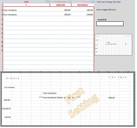 WHAT YOU GIVE TO WORLD LAST SECOND: Cheque printing without special ...