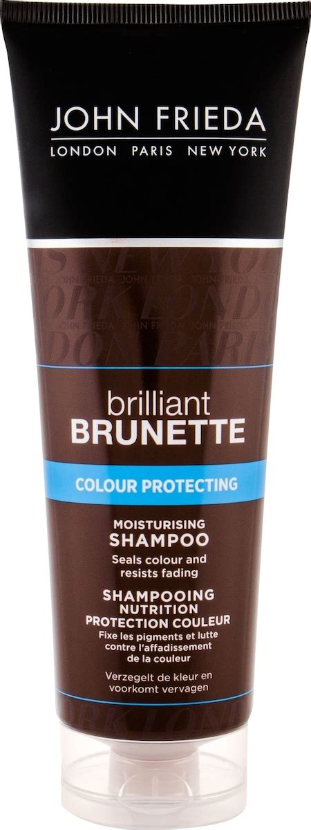 John Frieda Brilliant Brunette Colour Protecting Moisturising Shampoo 250ml Skroutzgr