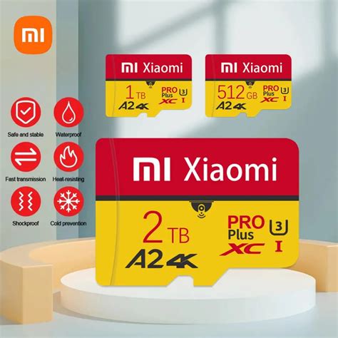 Xiaomi karty pamięci Flash SD 1TB karta pamięci SD 2TB A2 szybka karta