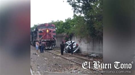 Se Salvan De Morir Aplastados Por El Tren El Buen Tono