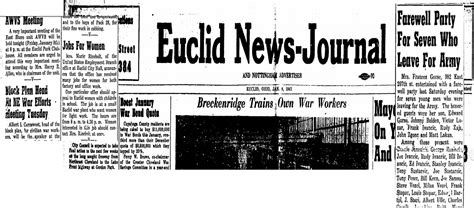 Finding Family History in WWII Newspapers: Narrowing the Results ...