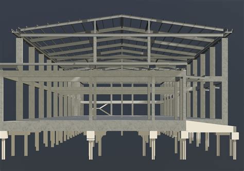 Warehouse structure | CGTrader