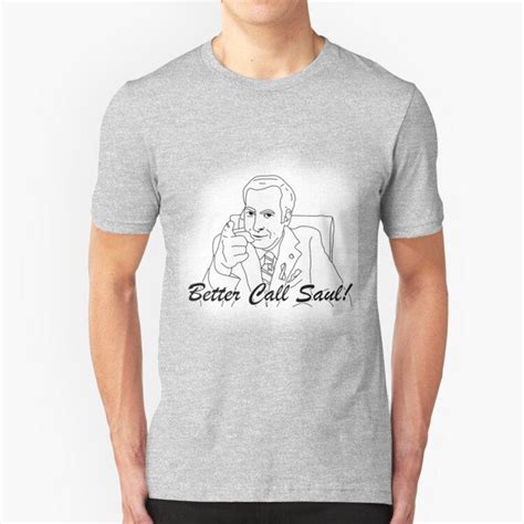 Buy Better Call Saul Goodman Cotton Black Tees Summer Men T Shirts Male