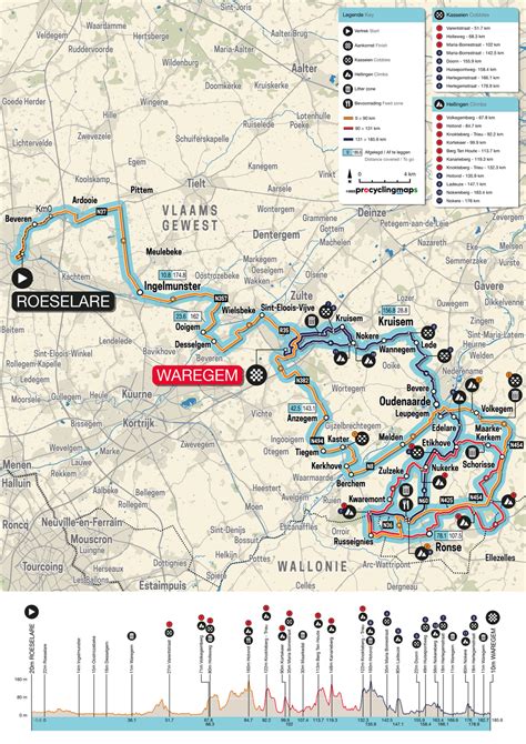 Dwars Door Vlaanderen 2023 Route Cyclingnews