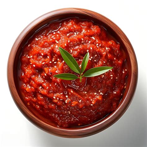 Premium Ai Image Isolated Of Gochujang A Spicy And Savory Korean