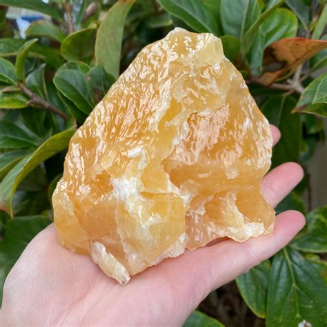 Orange Calcite Sydney Crystal Caves