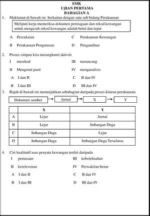 Set Soalan Latihan Pengajian Am Bahagian A Markah Jawab