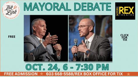 Oct 24 Mayoral Debate Manchester Ink Link