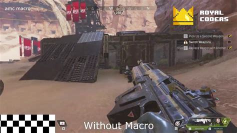 Apex Legends Best No Recoil Macro Script Battle Royale Youtube