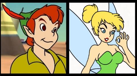 Peter Pan and Tinkerbell by YGR64 on DeviantArt