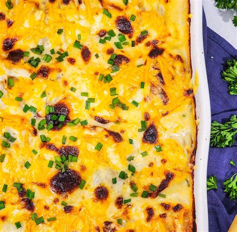 Three Cheese Au Gratin Potatoes Beautiful Eats And Things