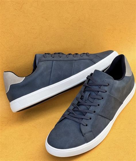 Aldo Lace Up Sneakers In Blue Fancy Soles